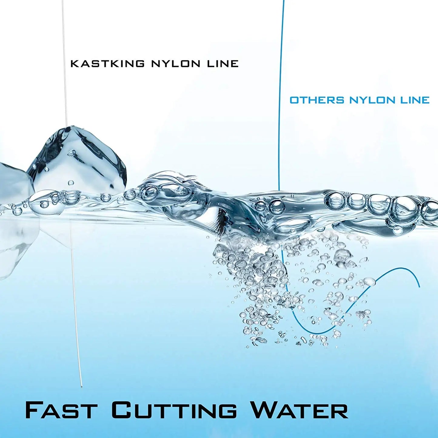 KastKing 20-200LB 110M 0.40-1.40mm Nylon Fishing Line Super Strong Smooth Monofilament Leader Line Boat Anti-bite For Fishing