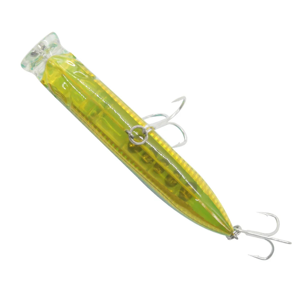 Topwater Popper Bait - 150mm 58g Floating Lure for Saltwater Angling