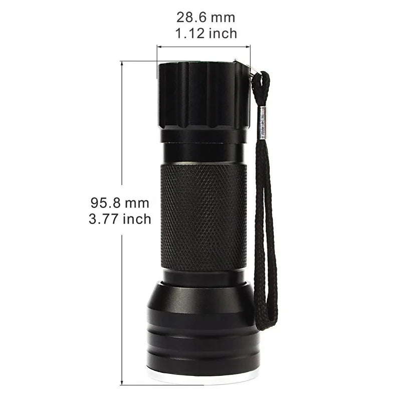 21 LED UV Ultraviolet Flashlight