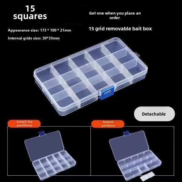 Waterproof Fishing Gear Storage Bag Lure Box
