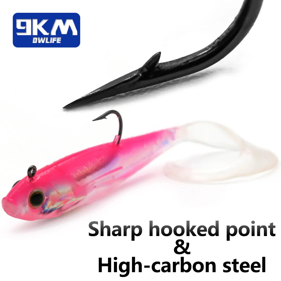 Paddle Tail Swimbaits (3pcs) - Soft Plastic Lead Head Bait