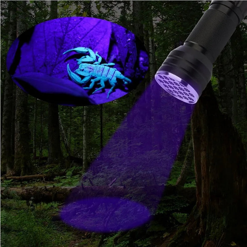 21 LED UV Ultraviolet Flashlight