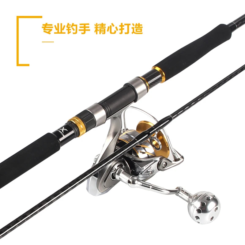 Mad Mouse full Fuji parts Cross Carbon Sniper XT shore jigging rod Ocean popping rod 2.9m 96MH/H  pe 1-5 saltwater boat rod