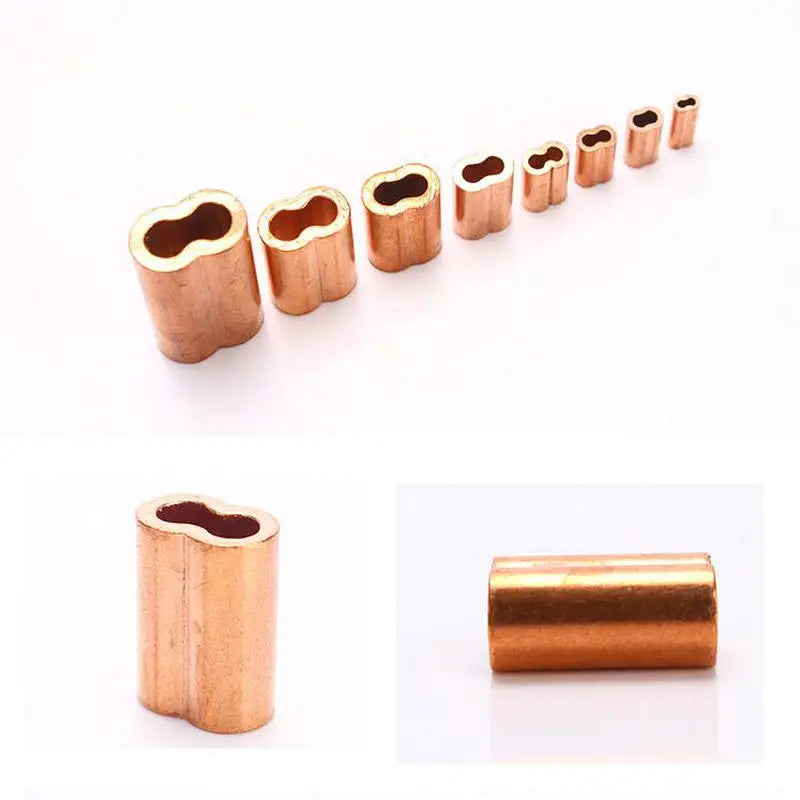 Copper figure 8 Shape crimp (For 0.5-5MM Cable)