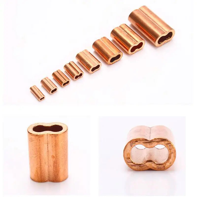 Copper figure 8 Shape crimp (For 0.5-5MM Cable)