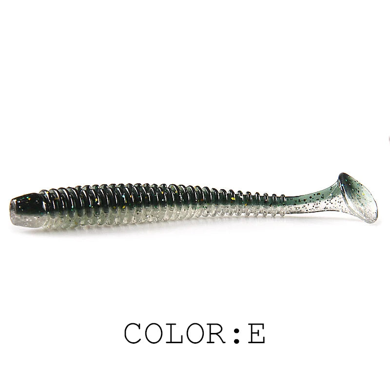 Jerk Shad Fishing Lure Soft 97mm Plastic Baits Swimbait