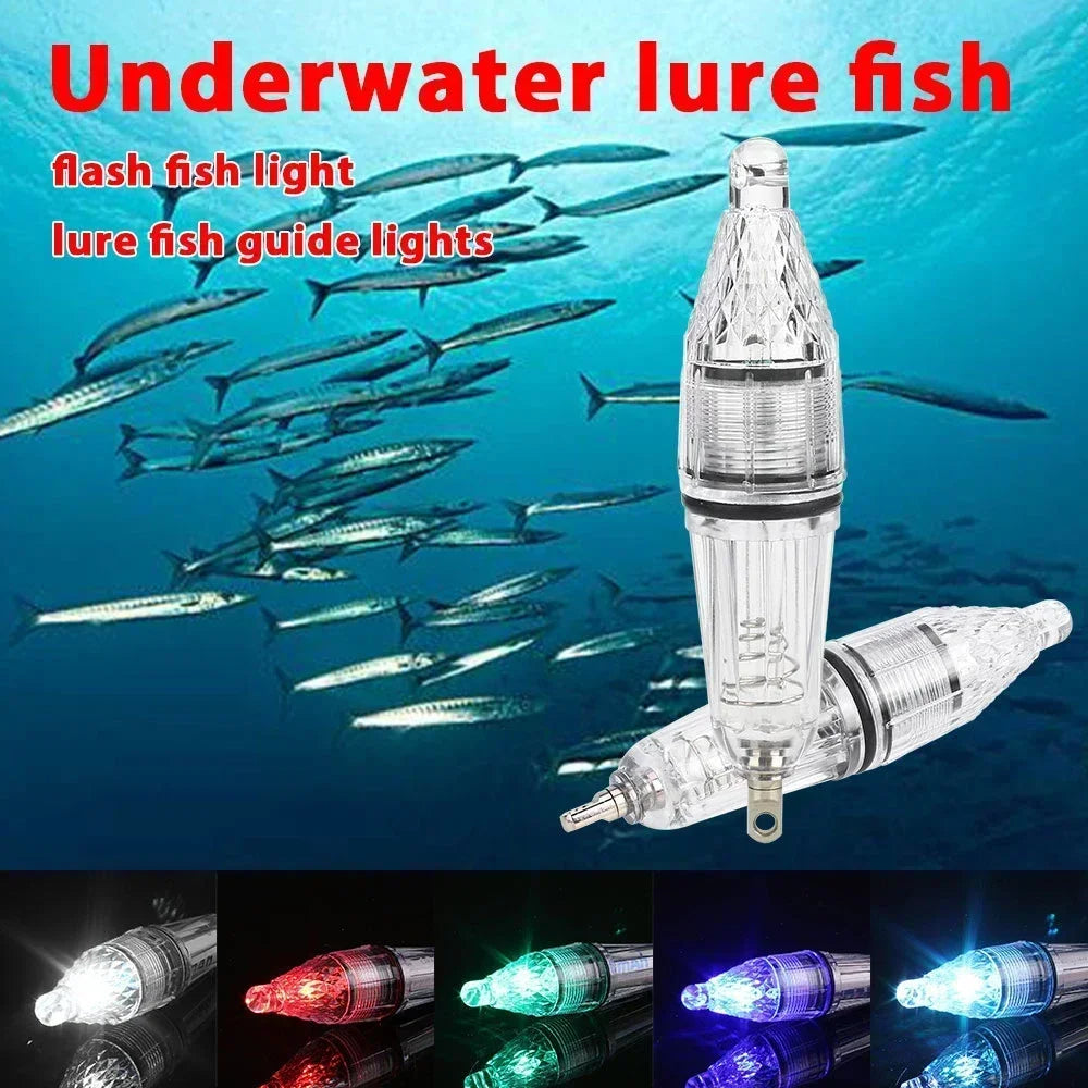 5/10PCS Deep Drop Underwater LED Lure Light - 12cm/17cm