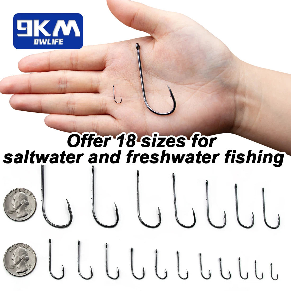 Baitholder Fishing Hooks Sea Barbed Fishing