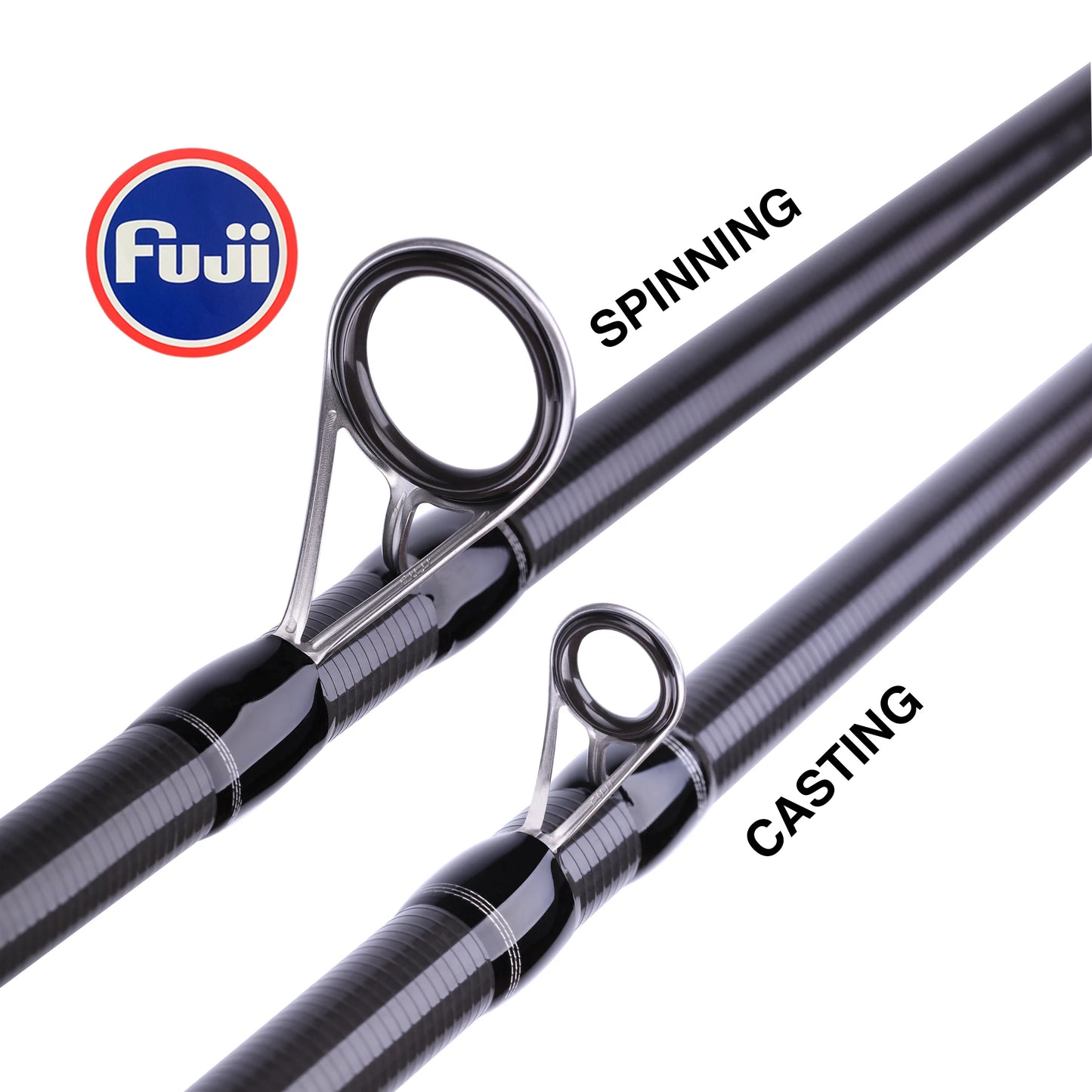 30T Carbon Lure Rod - Spinning & Baitcasting Options (1.8m to 3.0m)