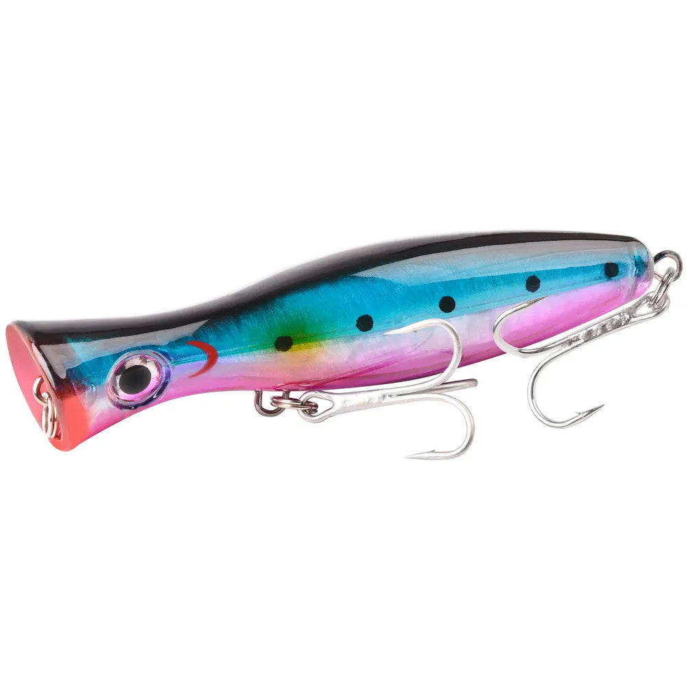 Big Popper Fishing Lures - 41g/83g Floating Wobbler for Topwater Trolling