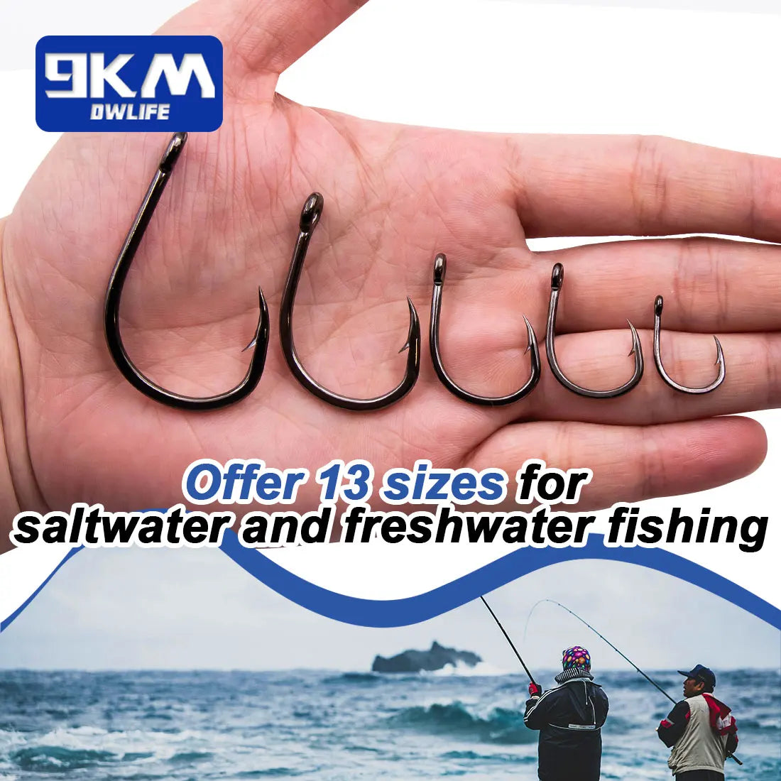 Fishing Live Bait Hooks 25~100Pcs Circle Hook Saltwater Fishing Hooks High Carbon Steel Non-offset Assist Hooks Bass Tuna Marlin