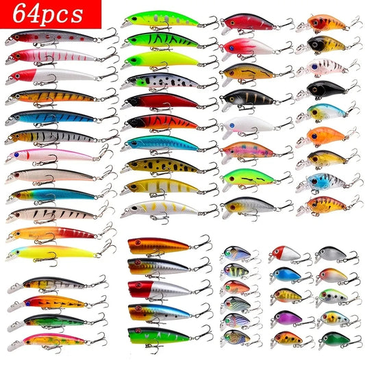 Hard Body Fishing Lure Set