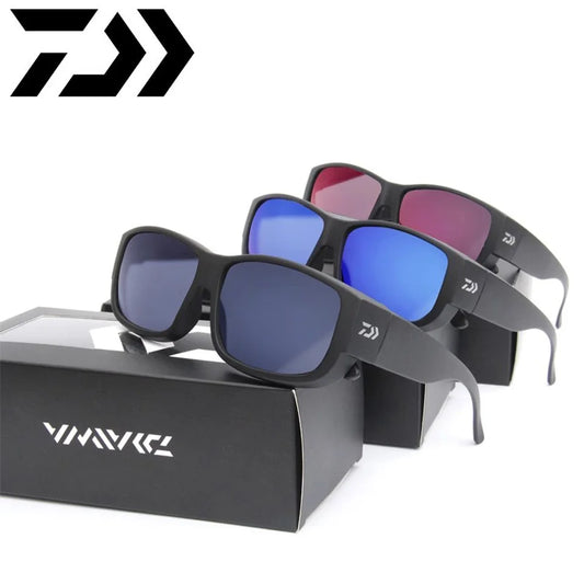 DAIWA Polarized Fishing Glasses Outsports Sunglasses UV protection Anti-blue Light